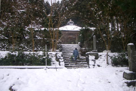 神光寺 雪景色